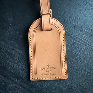 Louis Vuitton Light Vachetta Luggage Tag
